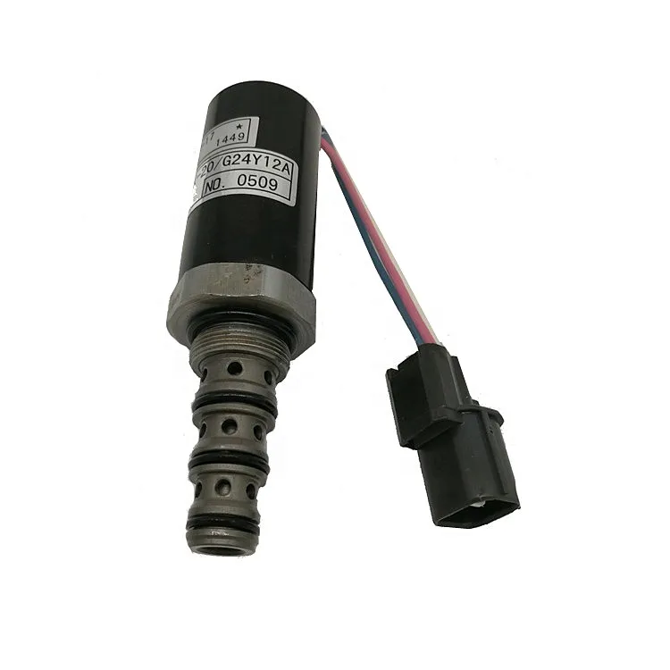 

YN35V00005F2 KWE5K-20/G24Y12A Hydraulic Solenoid Valve For Kobelco Excavator SK200-2 SK200-5