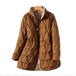 2024 New Winter Women Jacket Female Casual Warm Coat Outwear