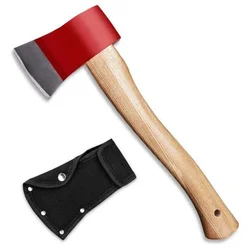 Outdoor Axe High-carbon Steel Portable Hatchet for Lumberjack Multifunctional Tactical Hand Ax for Cutting Wood Camping Supplies