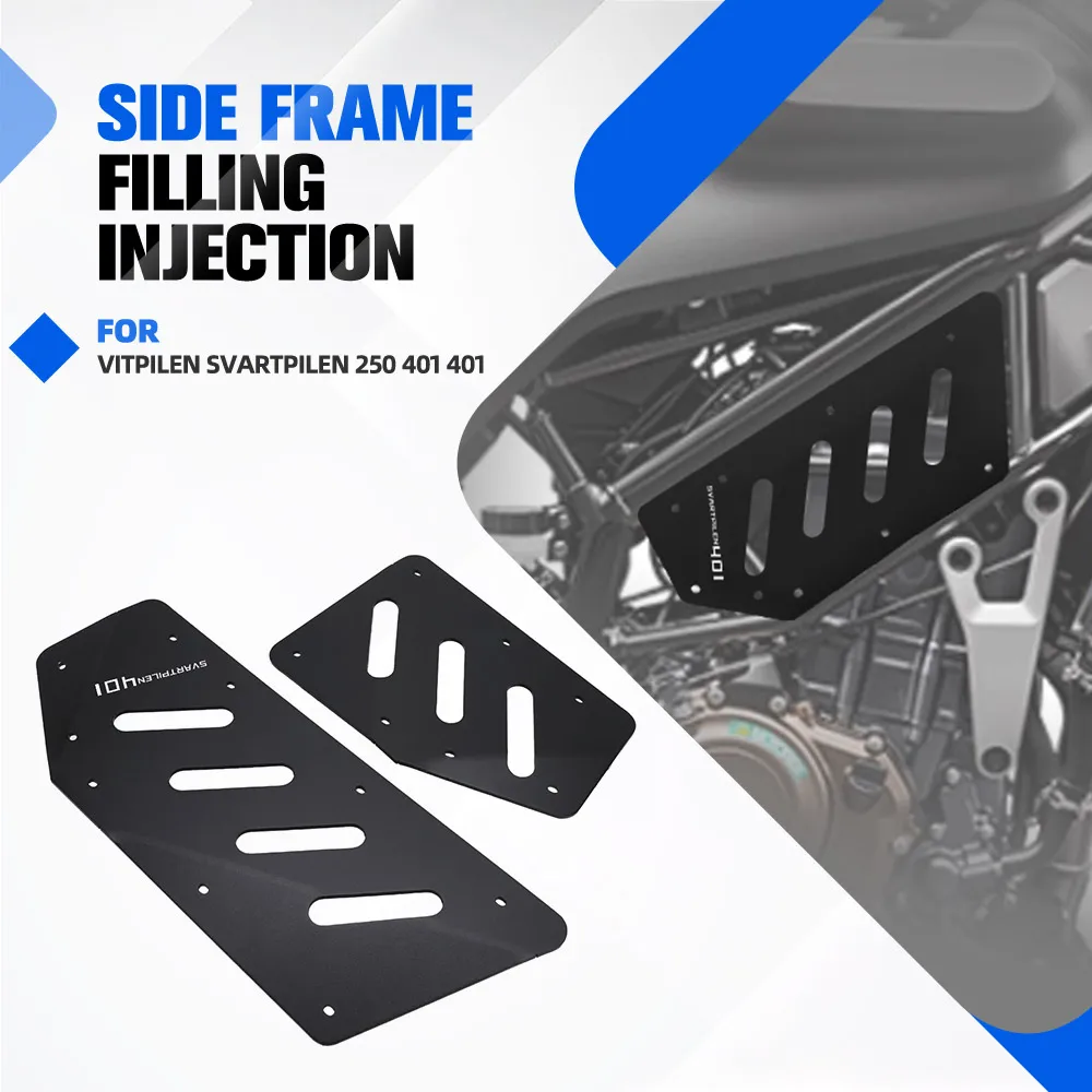 Frame Guard Protection Cover For Husqvarna Vitpilen Svartpilen 250 401 401 Frame Filling Injection Spoilers Cowl Panel Plate
