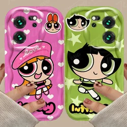 P-Powerpuff Girls Phone Case For Xiaomi Redmi 12 12C 12R 11A 13C 10 10C 10X 9 Power 9A 9C 9T 8 K70E K70 K60 K50 Pro A1 A2 Cover