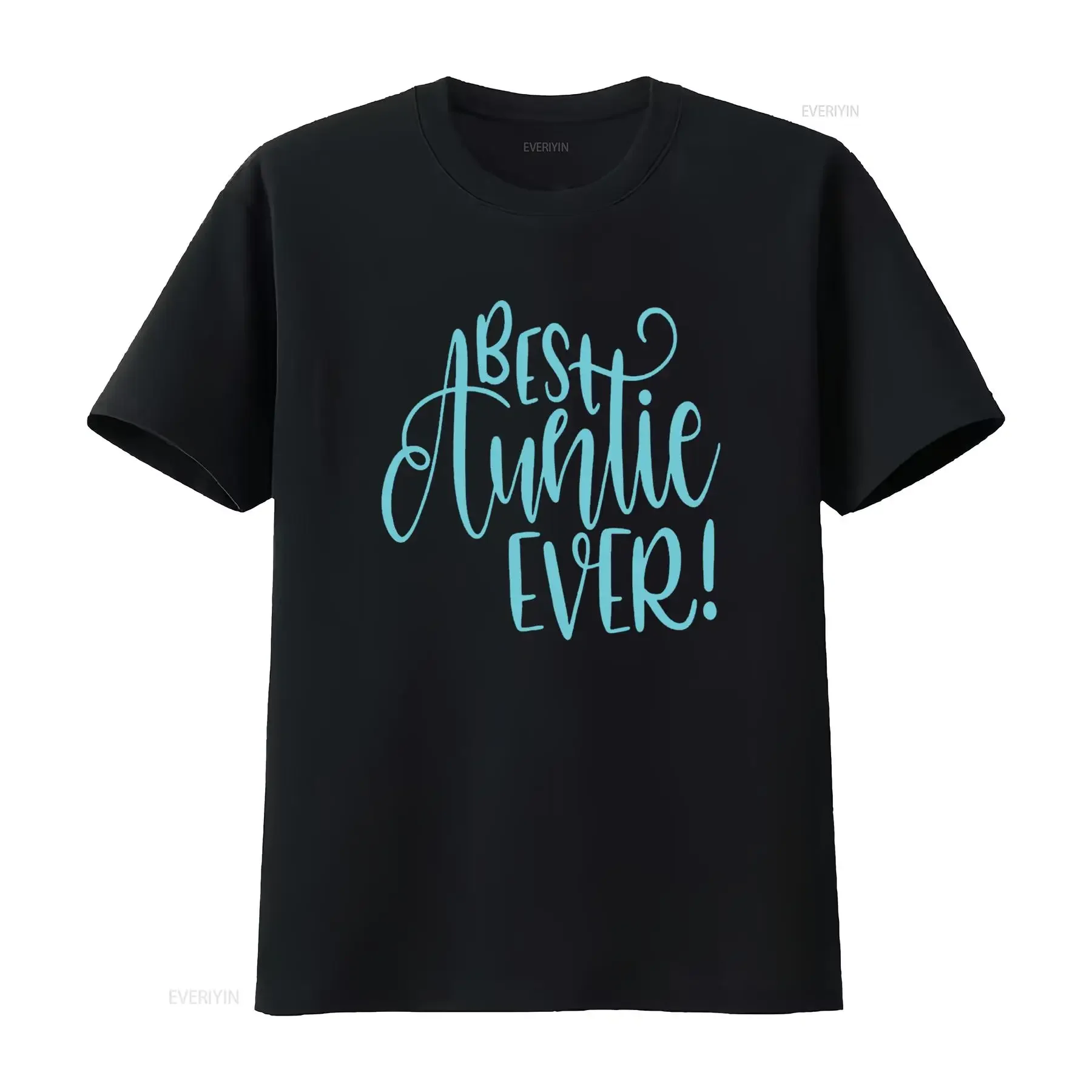 

Best Auntie Ever T Shirt Cool Aunt Niece Nephew Kids Sis vintage Washed Stretched Versatile Unisex Soft designer clothes