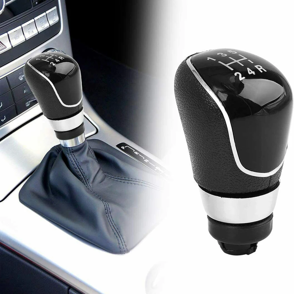 5 6 Speed For Ford Focus Fiesta C-Max Mondeo Gear Shift Knob Interior Parts Car Gearbox Lever Change Knob Automatic Handle Head