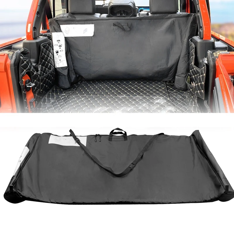 Car Soft Top Window Storage Bag For Jeep Wrangler JK/JKU JL JLU 2-Door & 4-Door Sahara Freedom Rubicon Replacement Accessories