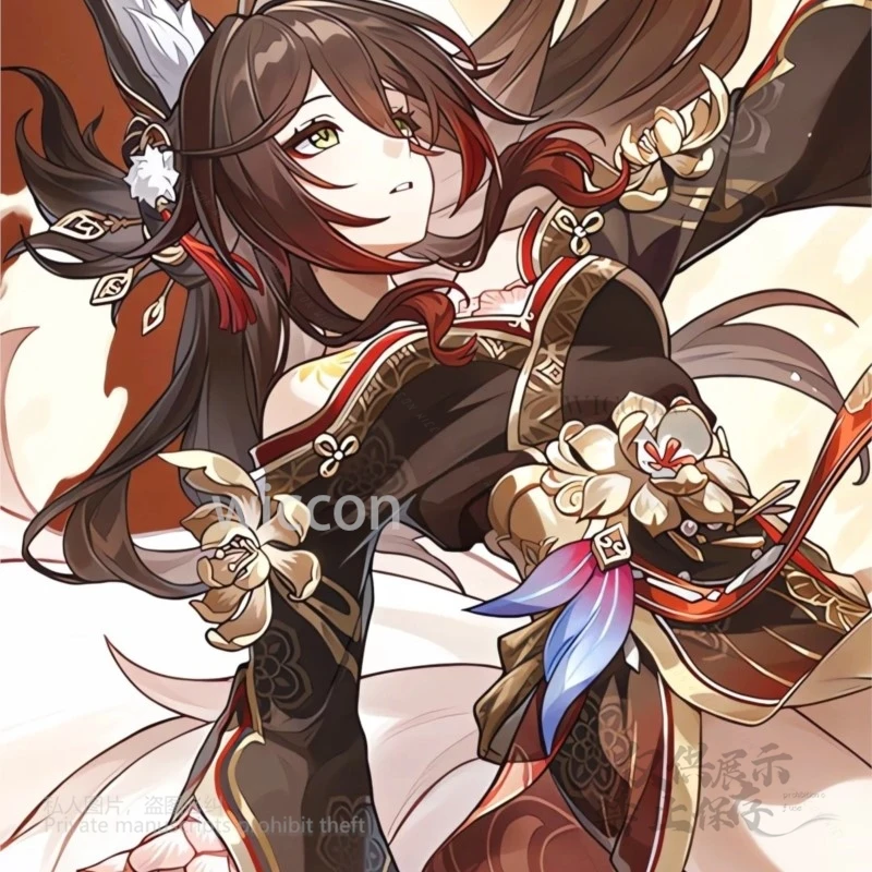 Gioco Honkai Star Rail Tingyun Wangguiren Costume Cosplay Cosplay Abito accurato Set completo con coda di parrucca Donna Festa di Halloween