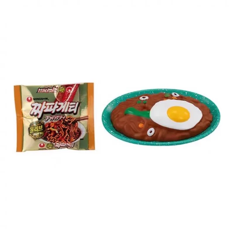 Bandai Original Gashapon Miniatur Instant Nudeln Szene Dekoration Action Figur Spielzeug für Jungen Mädchen Kinder Geburtstag Geschenke