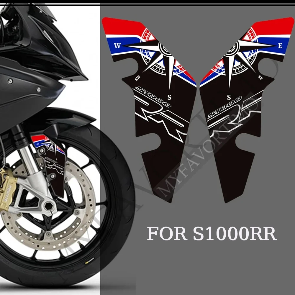 

Tank Pad Side Fuel Tank Pad Stickers Front Fender Stickers Decals Anti-scratch decorative Protector For BMW S1000RR S 1000 RR