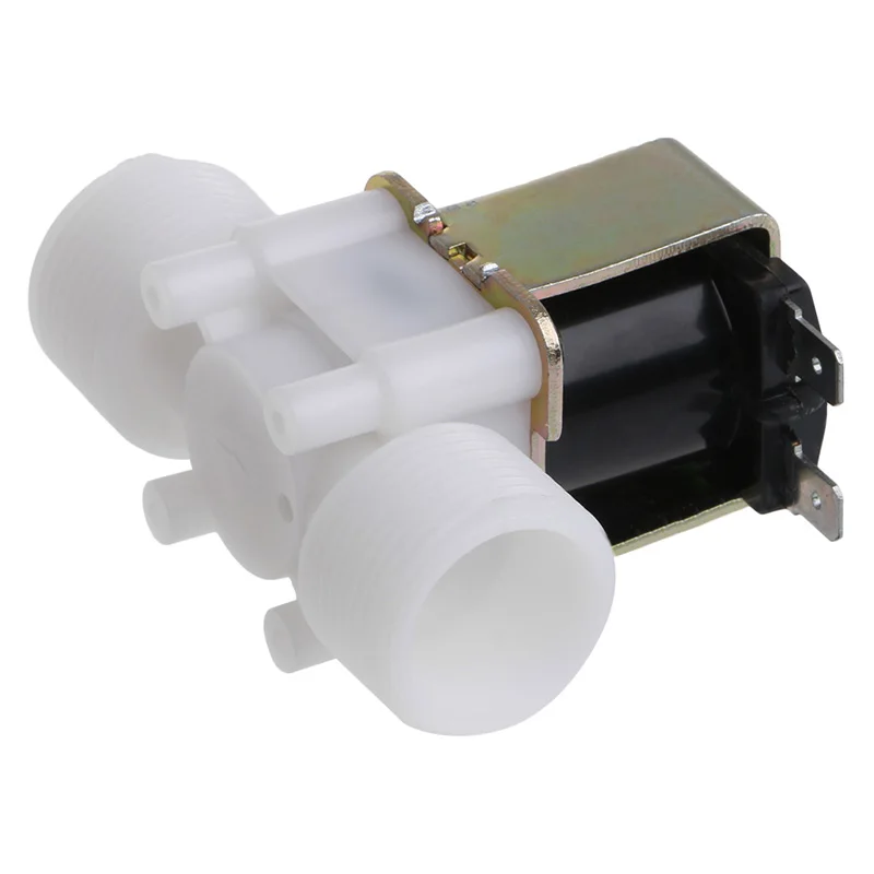 3/4 "DC 12โวลต์PP N/Cโซลินอยวาล์วไฟฟ้าน้ำควบคุมDiverterอุปกรณ์