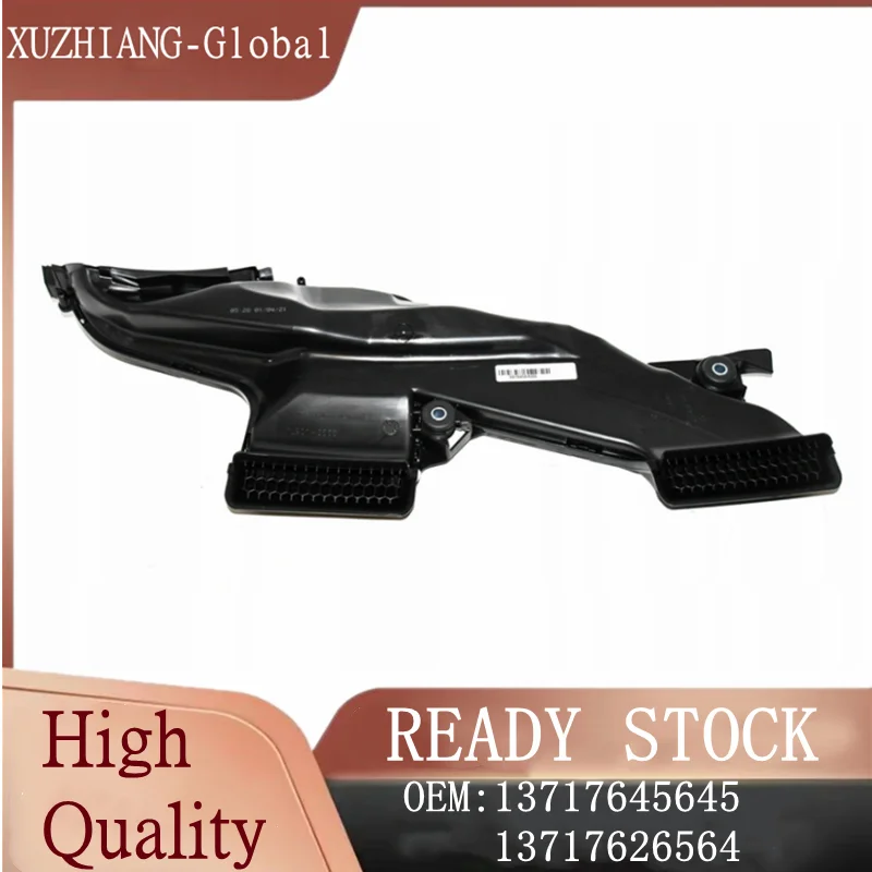 

Brand New Air Intake Pipe 13717645645 13717626564 for BMW-2' F45 F46 214D 216D X1 F48 F49 X2 F39 218I 216I Car Accessories Black