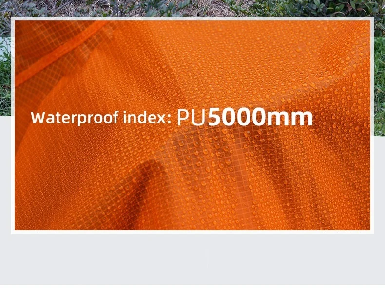 3F UL Gear Poncho Ultraleichter multifunktionaler Regenmantel Outdoor Tragbare 3-in-1-Plane/Fußabdruck Wasserdicht Wandern Rucksackreisen – Detail 7