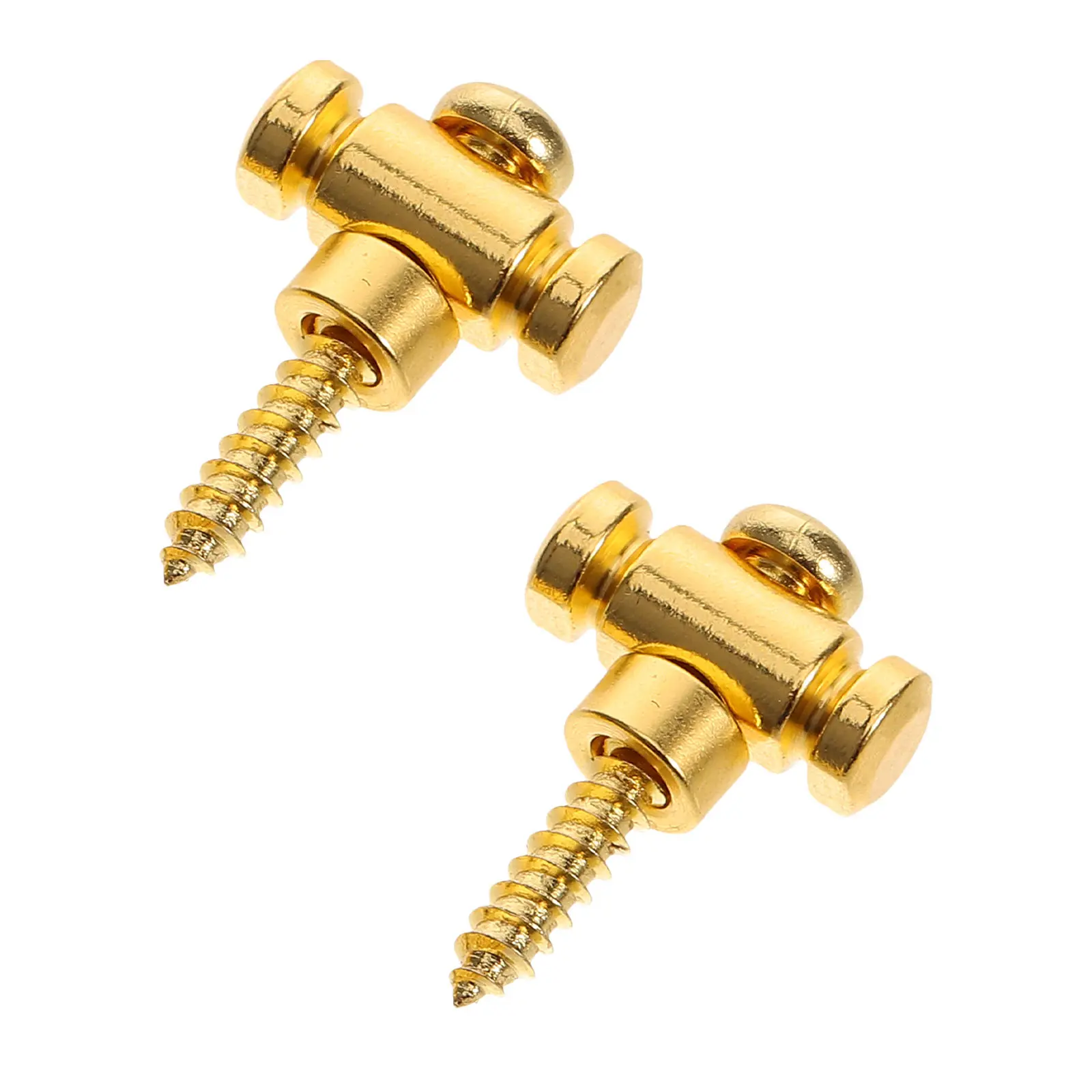 Brass Electric Guitar String Retainer for Stability & Reduced Slippage – 1 Pair Bass Guitar Parts