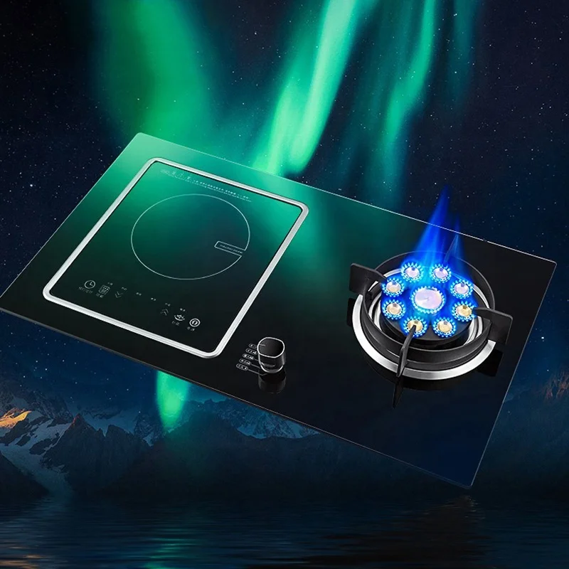 Gas Stove Kitchen Glass Top Combined China Smart Induction Gas Stove Electric burner Gas Stove for Home