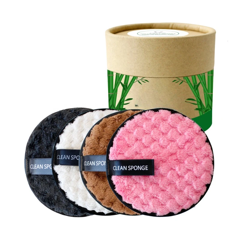 Make-Up Remover Pads Herbruikbare Gezichtsdoekjes Make-Up Doekjes Wasbare Wattenschijfjes Gezichtsverzorging Puff Tool