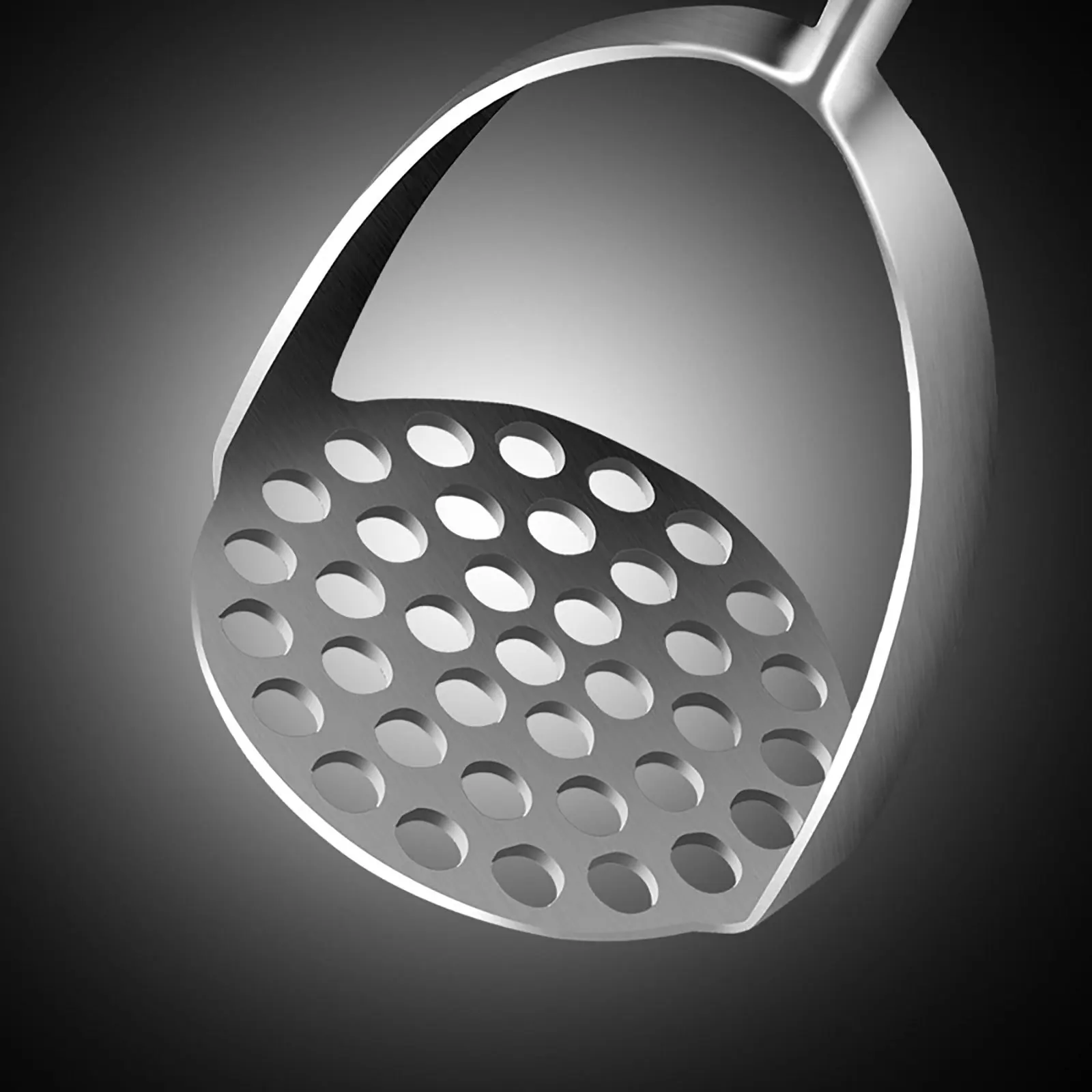 

1Pcs Multifunction Potato Masher Stainless Steel Kitchen Tool Manual Household Food Pressing Ricer Crusher Mincer