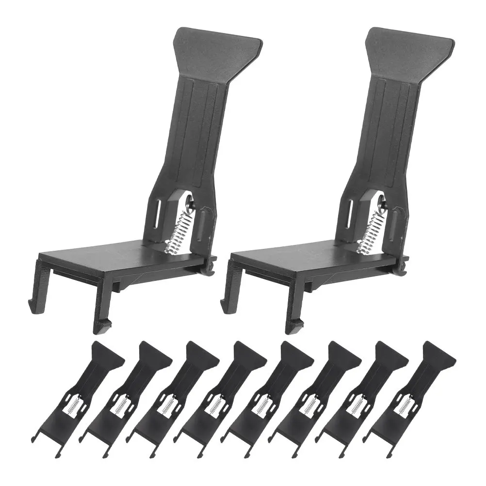 

10Pcs Universal Money Tray Clips Cash Register Accessory Plastic Fixing Clamp for Organized Secure Currency Management in Till