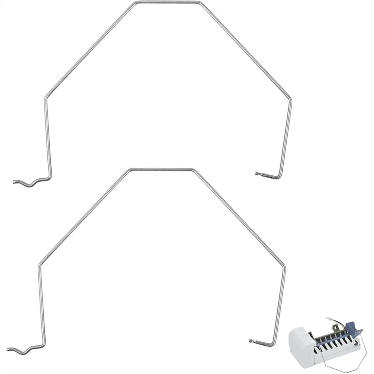 *Great 5038 Icemaker Arm, Fits for Whirlpool, Kenmore Refrigerators Icemaker, for WP67004028 67004028, AP6010392, D7813101,