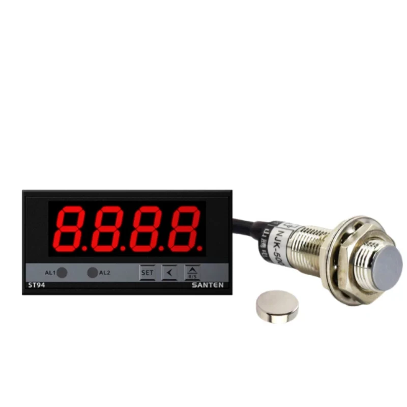 Electronic Roller Type Linear Velocity Tester Rotational Speed Meter Encoder Control Line Speedometer for Industrial