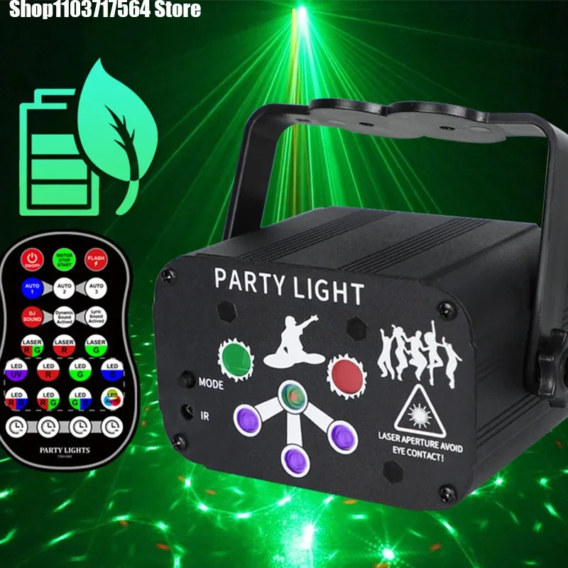 

USB Mini Disco Lamp LED RGB Home Party Disco Lights Stage Backlight Wall Decor Flash Lights Laser Color Beam Music Lamp