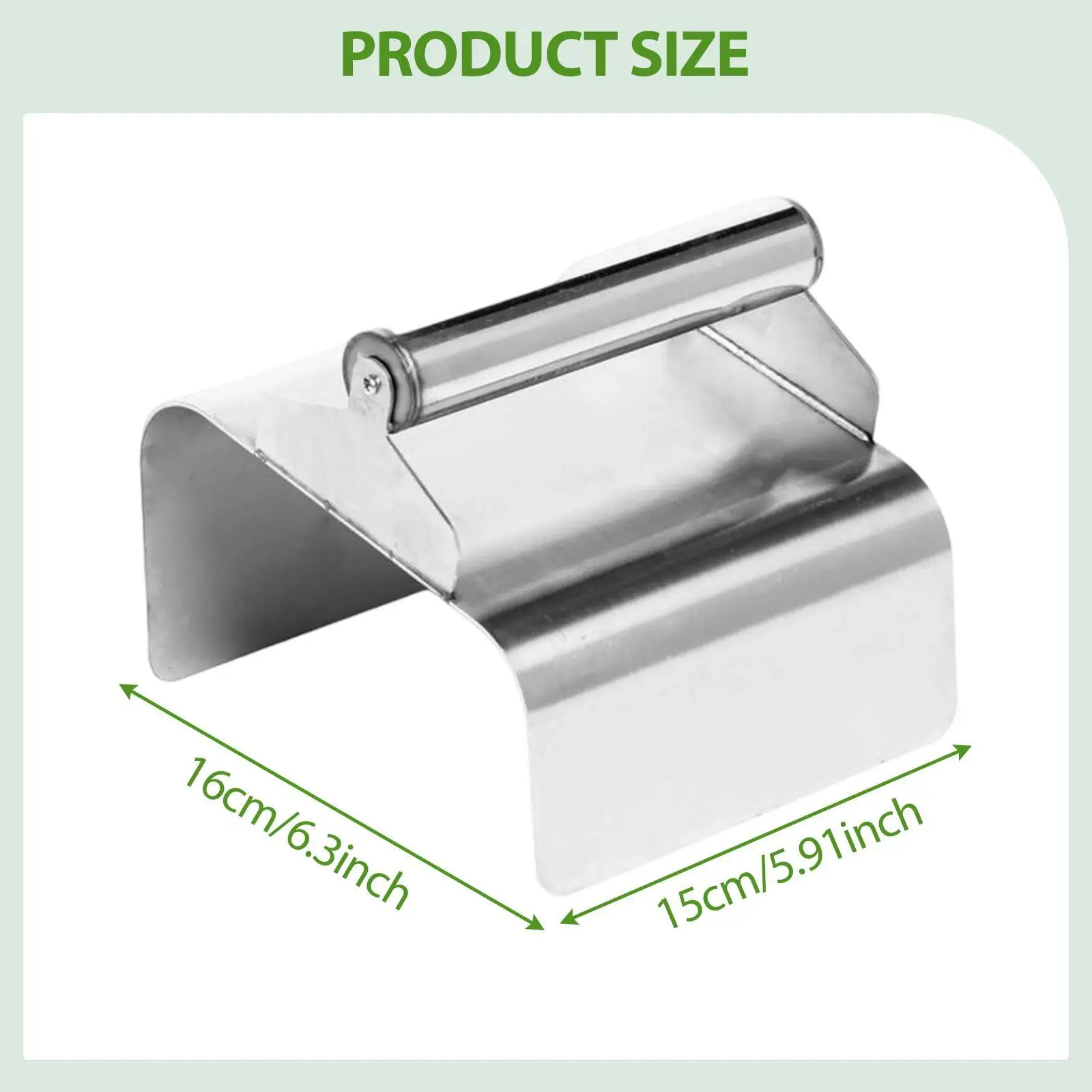 Stainless Steel Flexible Trowel Hand Cement Edger Tool for Garden Curb Landscaping Paving Repair Projects