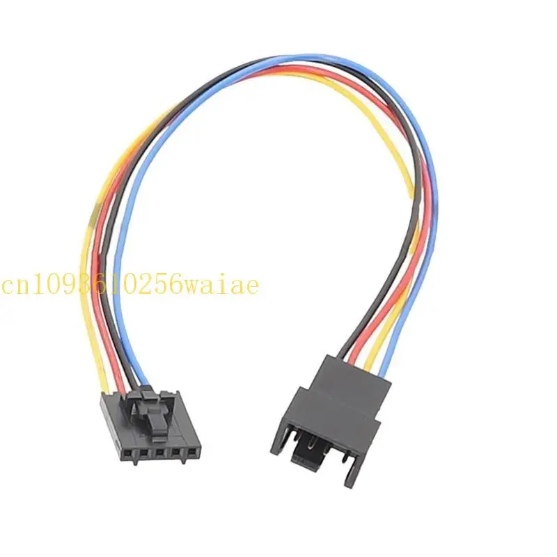 652F Universal Small 5pin до 4PIN вентилятор PWM Разъем Удлинительного разъема Удлинительный кабель компьютер вентилятор PVC