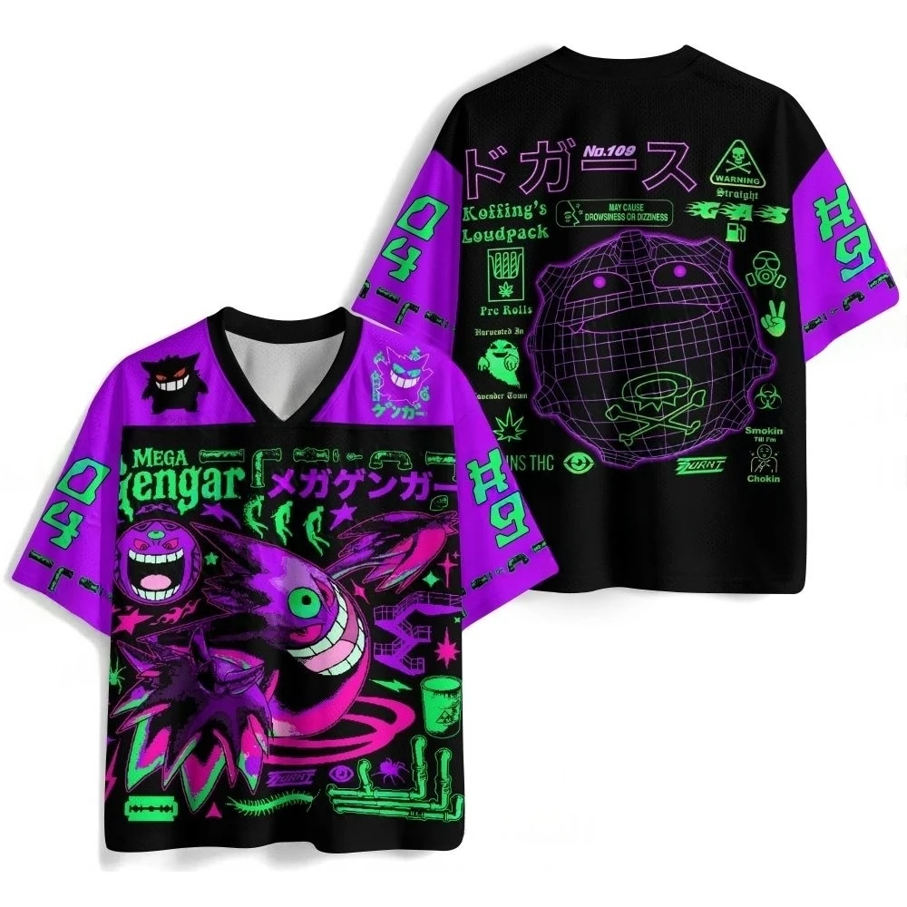Modische Sport-T-Shirt für Kinder, Kurzarm, V-Ausschnitt, 3D-Druck, Schnelltrocknend, Familienkleidung
