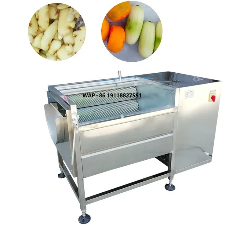 

Коммерческая автоматическая электрическая машина для очистки и мойки овощей: сладкого картофеля, корня лотоса, чеснока, маниока