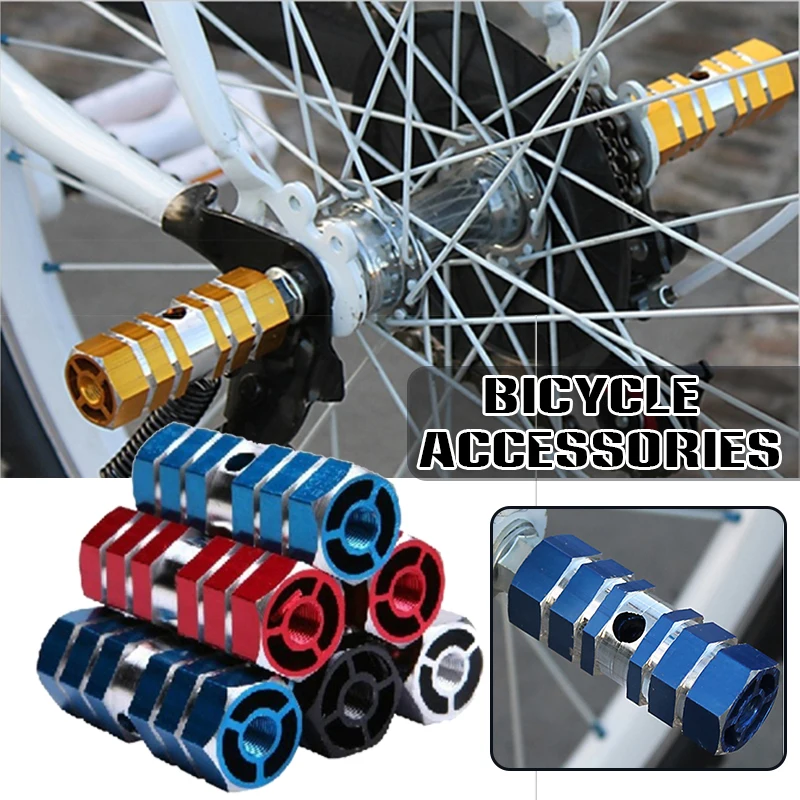 Alloypedal 2pcs BMX Mountain  Bike Bicycle Alloy  Pedals Foot Stunt Pegs BY2826