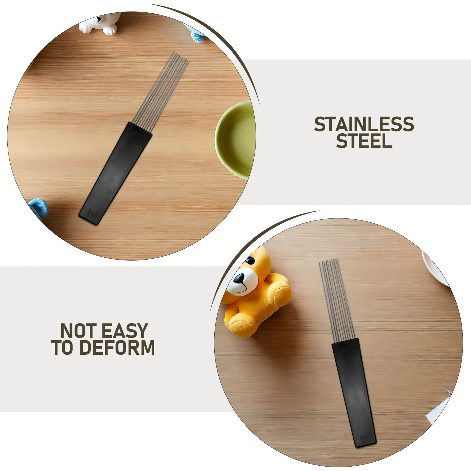 Guiro Metal Scraper Anti Slip Guiro Brush Latin Percussion Latin Percussion Supplies Parts Training Early Education Home Tools