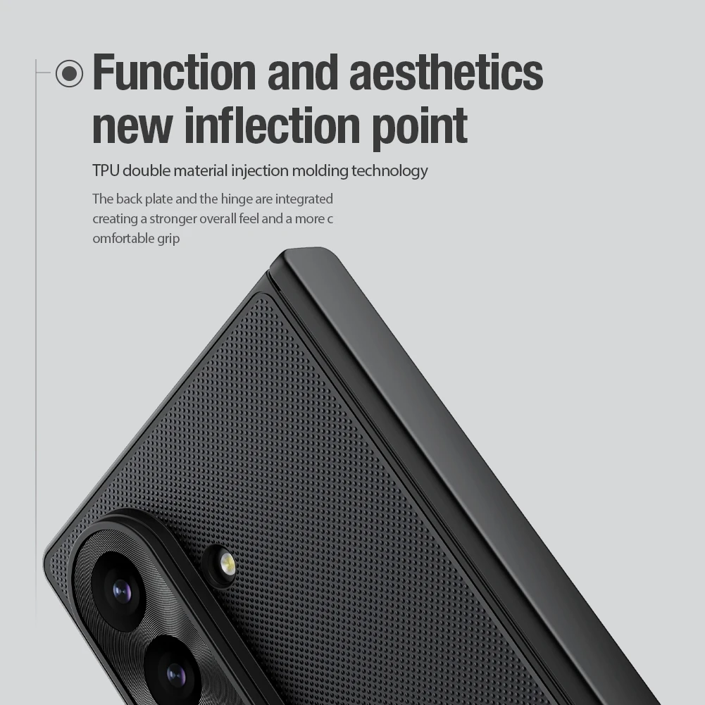 Für Samsung Galaxy Z Fold 8 Ultra Hülle NILLKIN Passgenaue Hülle Magnetische Super Frosted Shield Matte PC-Abdeckung – Detail 9
