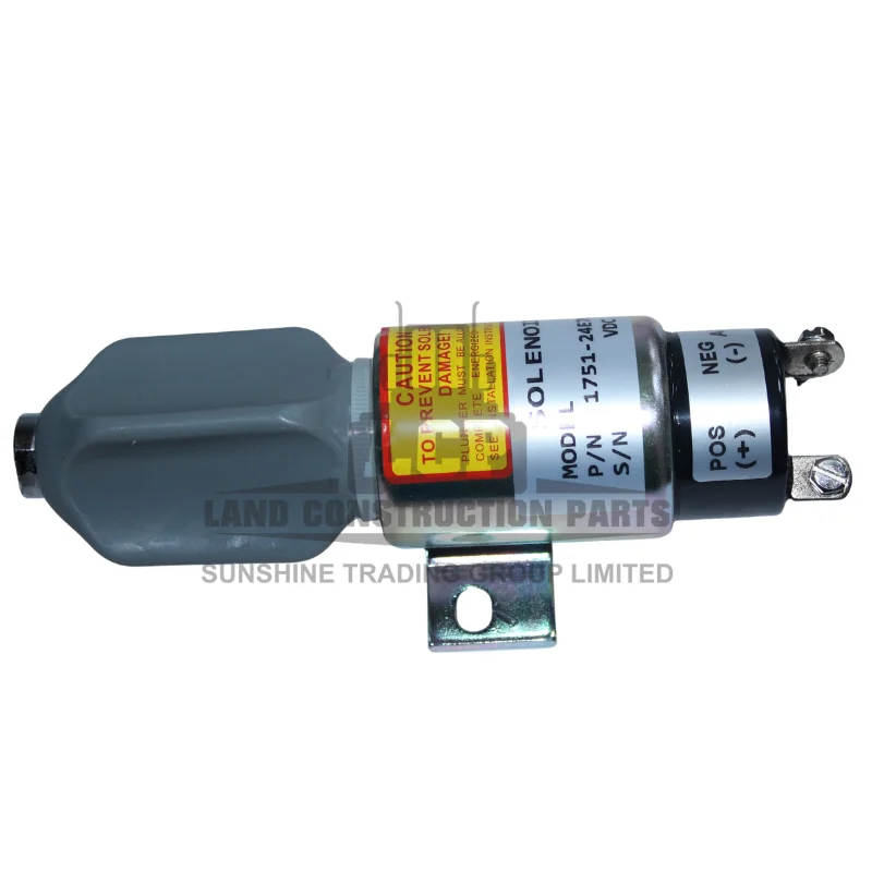 3864274 1751-24E7U1B1S5A SA-3933-24 SA-3766-T For Engine S6K 6D31 6D14 E70B E200B E320 320B 320C Fuel Shut Off Solenoid