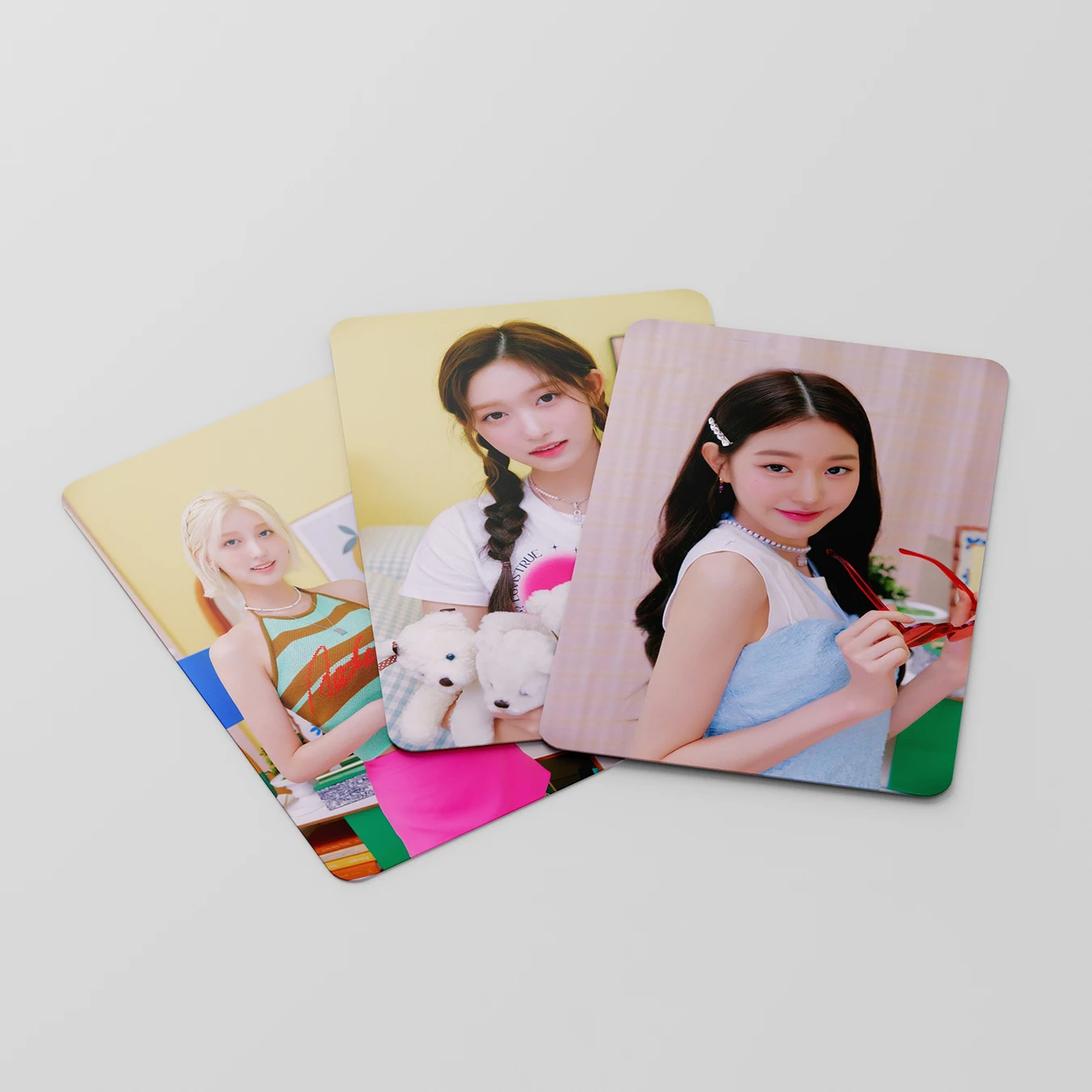 Imagem -05 - Cartões Lomo Kpop Paraphotocards Jang Wonyoung Yujin Cartão Lomo Photo Print Cartões Postais de Coleção 55 Pcs por Conjunto Fãs