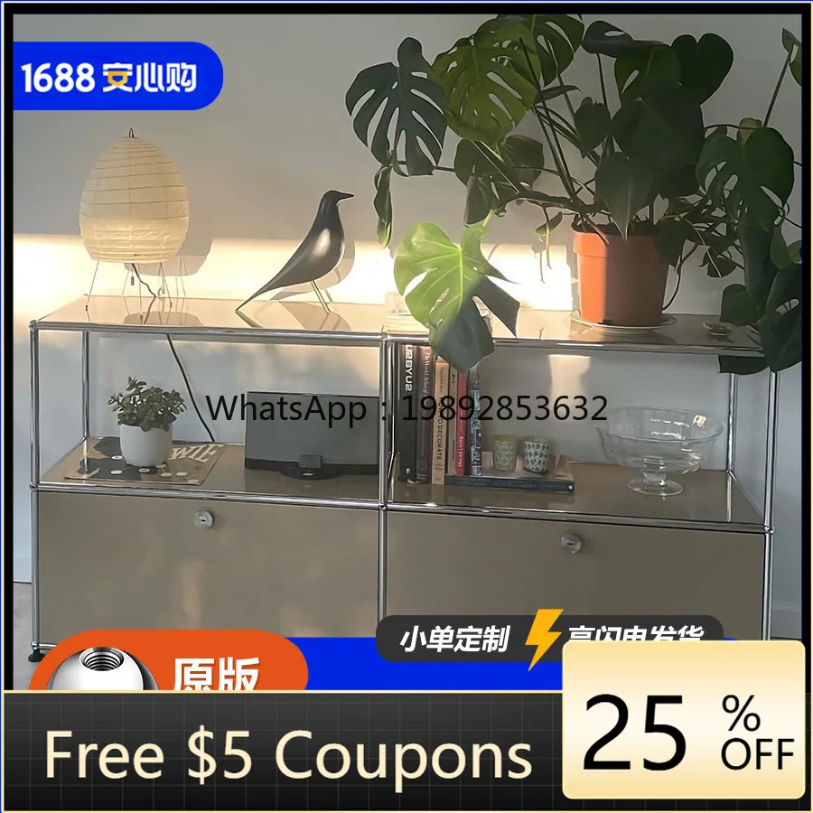 

LYY Modular Cabinet Modern Simple Sideboard for Dining Room Living Room Bedroom Storage Side Cabinet