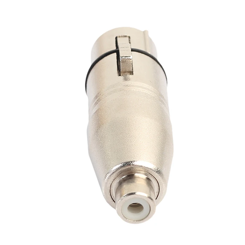 

1/5/10Pcs XLR to RCA Adapter, RCA Female to XLR Female Adapter Jack Plug Adapter