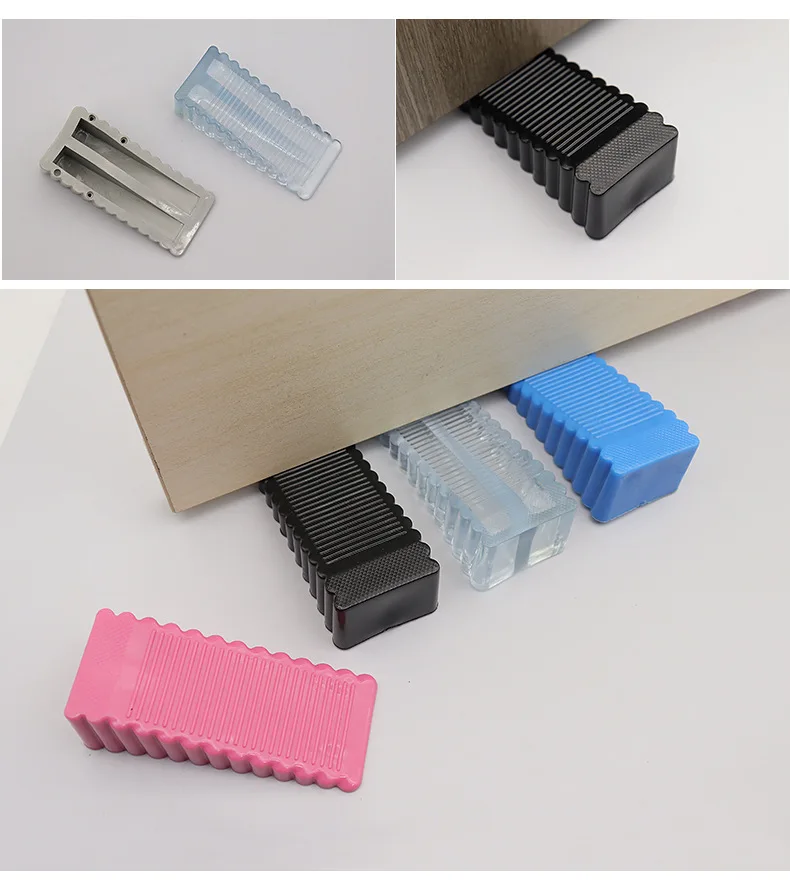 Butoir de porte en silicone, mise en scène intérieure
