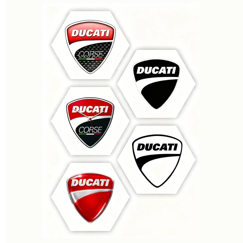 

Декоративные наклейки для мотоцикла DUCATI, мягкие резиновые наклейки на топливный бак, водонепроницаемые модификационные наклейки для Ducati Monster 796 795