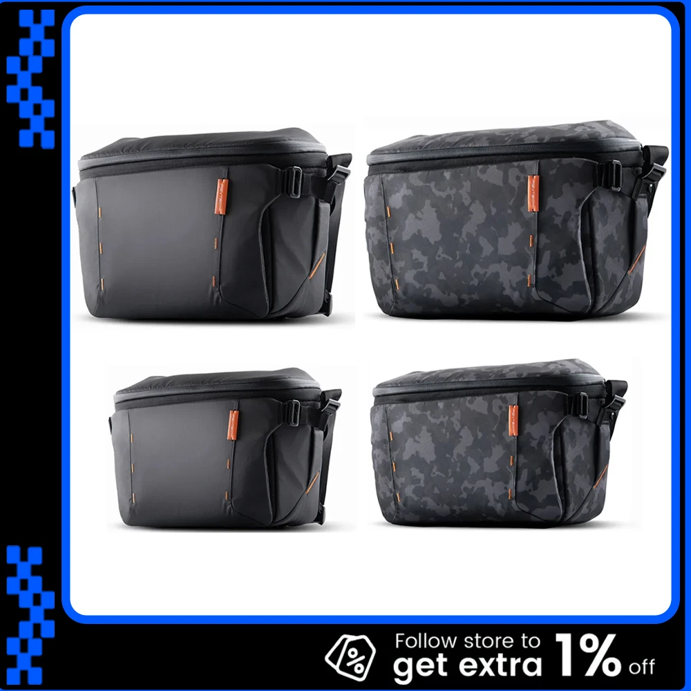 PGYTECH OneMo حقيبة رافعة 7L 11L حقيبة كاميرا كروس لكاميرات DSLR وكاميرات بدون مرآة، حقيبة تصوير للرجال والنساء الأحدث