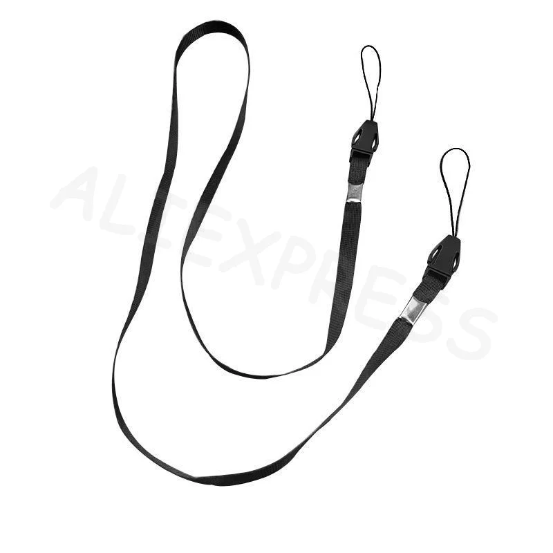 10Pcs Flat Detachable Camera Neck Lanyard 80cm Wide Anti-Loss Strap for Outdoor Adventure Photography Use