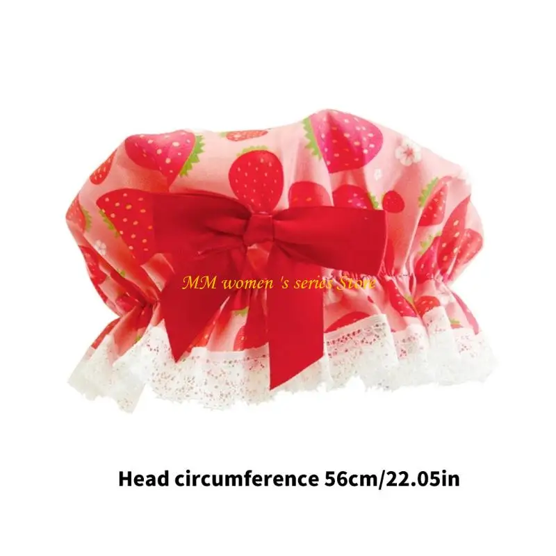 Q39C Copricapo per testina stampa elasticizzato a bacca Cappello comodo e senza cuciture Copricapo leggero in poliestere