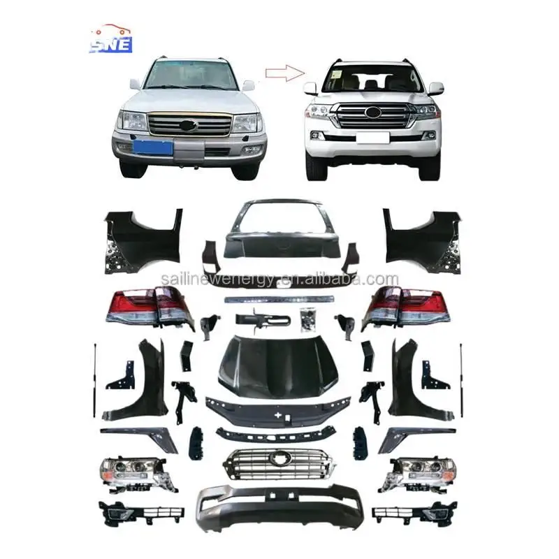

Factory Wholesale Auto Parts Front Bumper Body Kit for s Landcruizer FJ100 to FJ200 Exterior Accessories for s