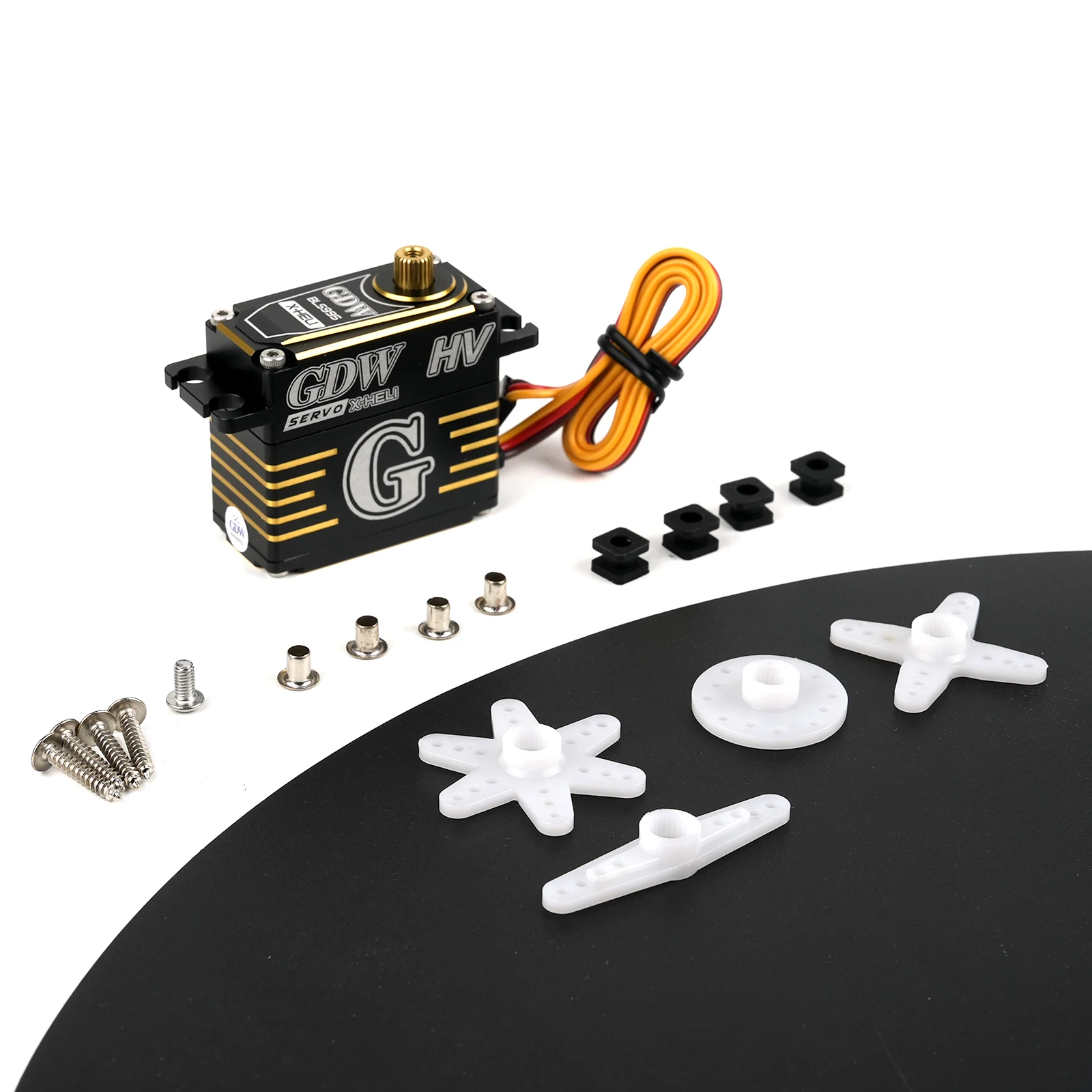 GDW BLS995HV 11 kg digitales bürstenloses Servo 0,03 s 8,4 V CCPM Metallgetriebe für RC Hubschrauber Flugzeug Rennwagen