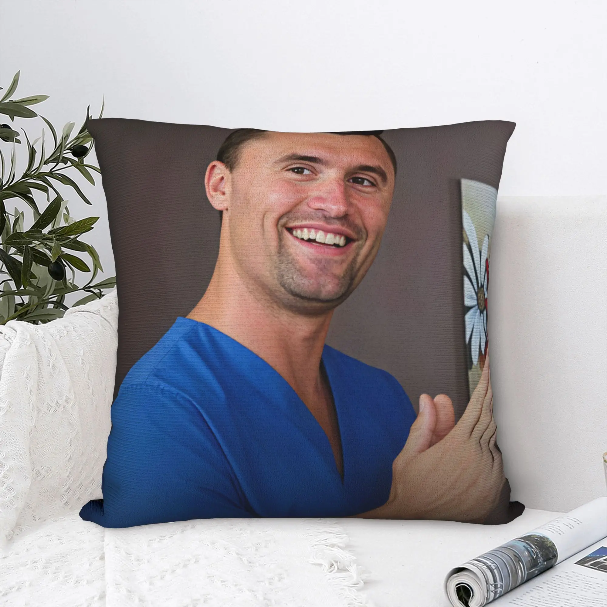 Funny Charlie Kirk Pillow Case  Cushion Cover Soft Graphic Pillow Cover Kawaii Pillowcases For Living Room Chair