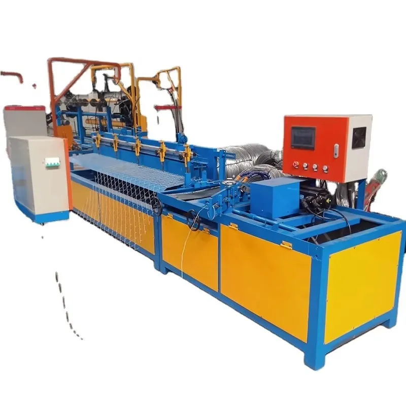 Customized Hanger Stitching Cable Fence Brick Force Electric Barbed Copper Mesh Staple Fence Flat Wire Mesh Making Machines Auto
