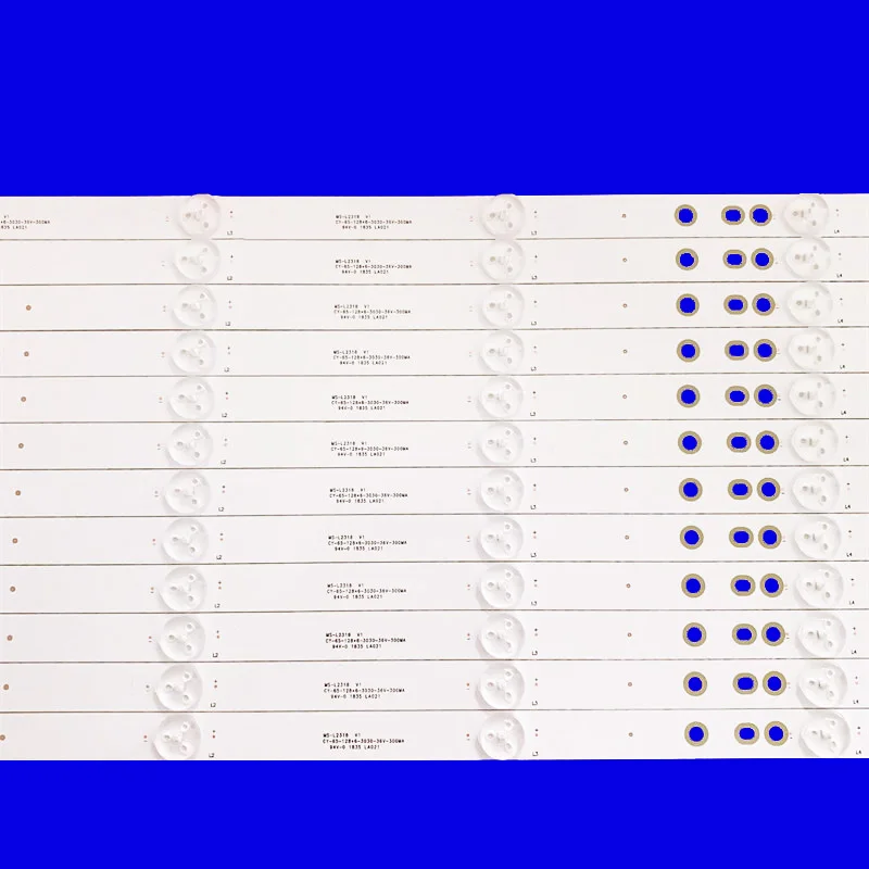 LED Backlight Strip For 32 inch U65V490AAM MS-L2318 V1 CY-65-12 * 6-3030-36V-300MA DAEWOO U65V490AAM