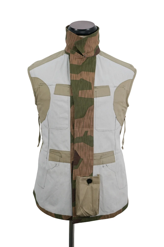 GUCA-022 WWII เยอรมัน Heer Splinter 42 Revered สี Camo M43 Field Tunic