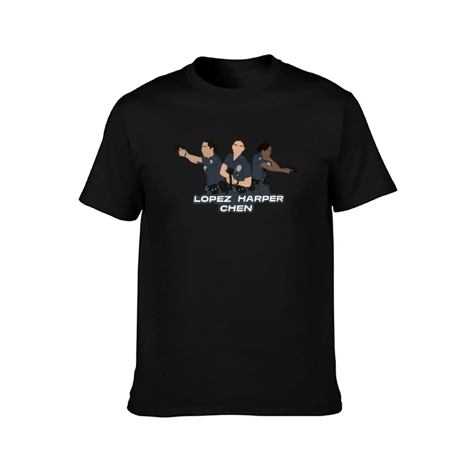 Lopez, Chen, Harper T-Shirt Street Art Print Tee Shirt T-Shirt