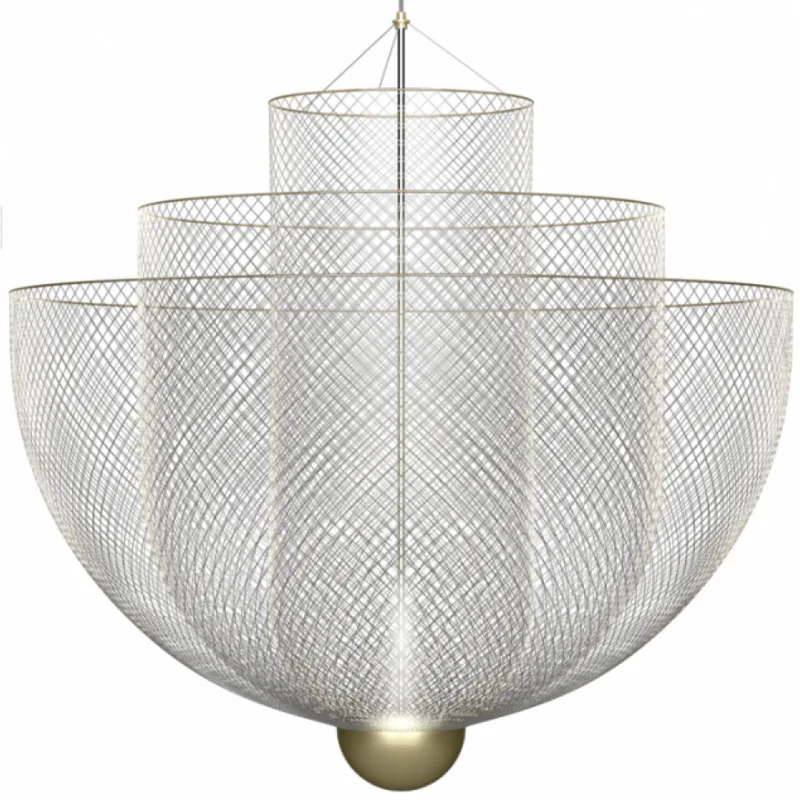 

Modern creative Chinese and Western restaurant private room chandelier project box round dining table glass