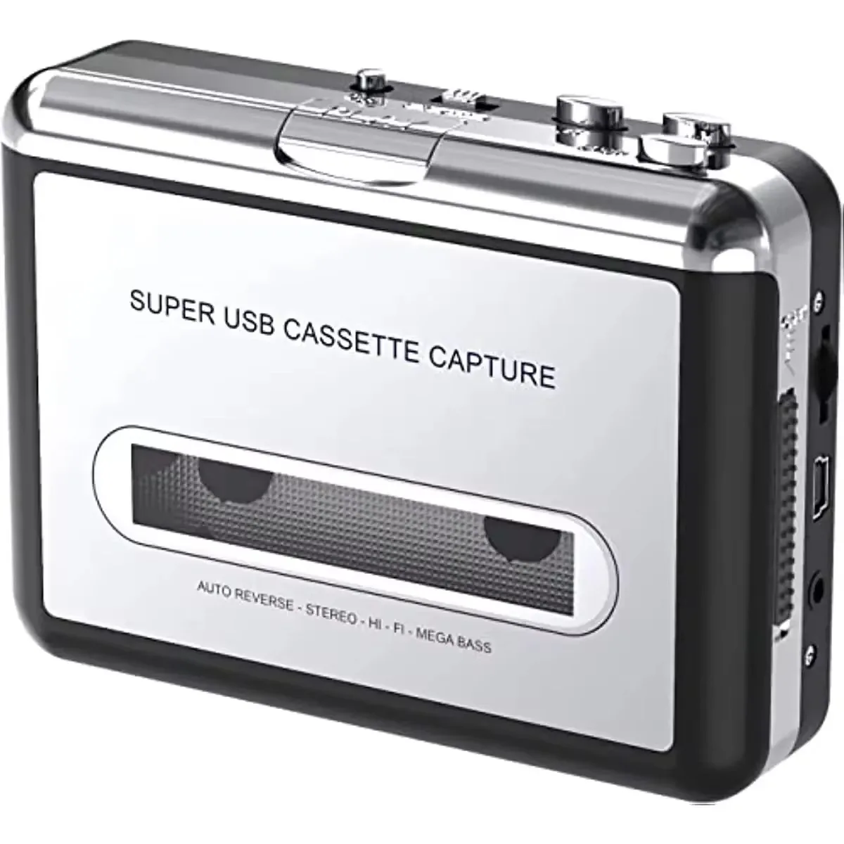 Walkman Cassette Player to MP3 CD Converter Audio Music Player Compatible with Laptop PC Computer Convert Cassette to Digital