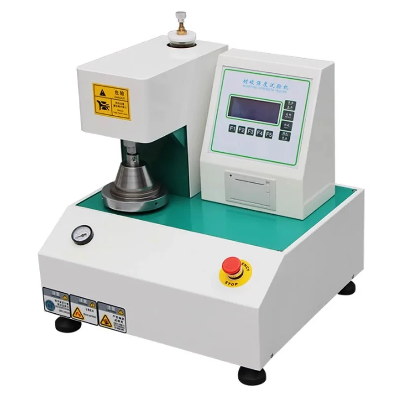 

Automatic carton breaking strength testing device touch cardboard corrugated blasting tester