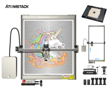 ATOMSTACK X20 S20 Pro 130W Laser Engraving Machine Wifi Offline Control Metal DIY Marking Printer Cutter CNC Router