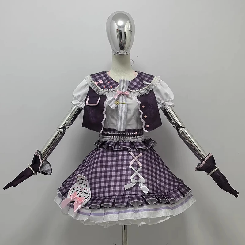 

Momoi Airi Costume Project Sekai Colorful Stage MORE JUMP MMJ Cosplay Cute Girls Skirt Dress Uniform